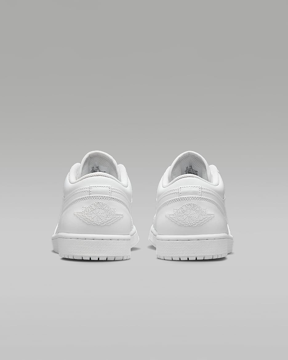Nike air jordan 1 low trainers in white cheap